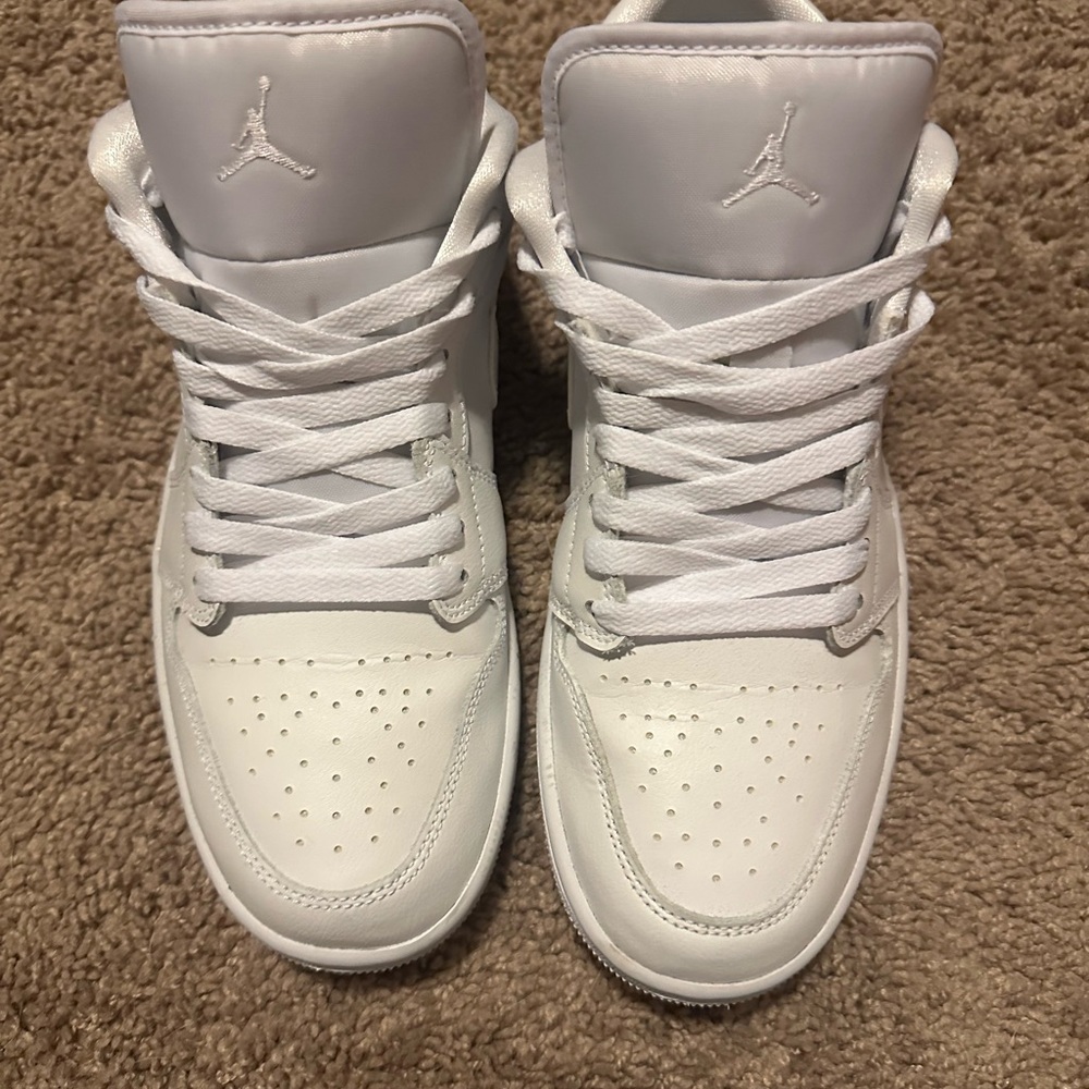 Air Jordan All-White Sneakers